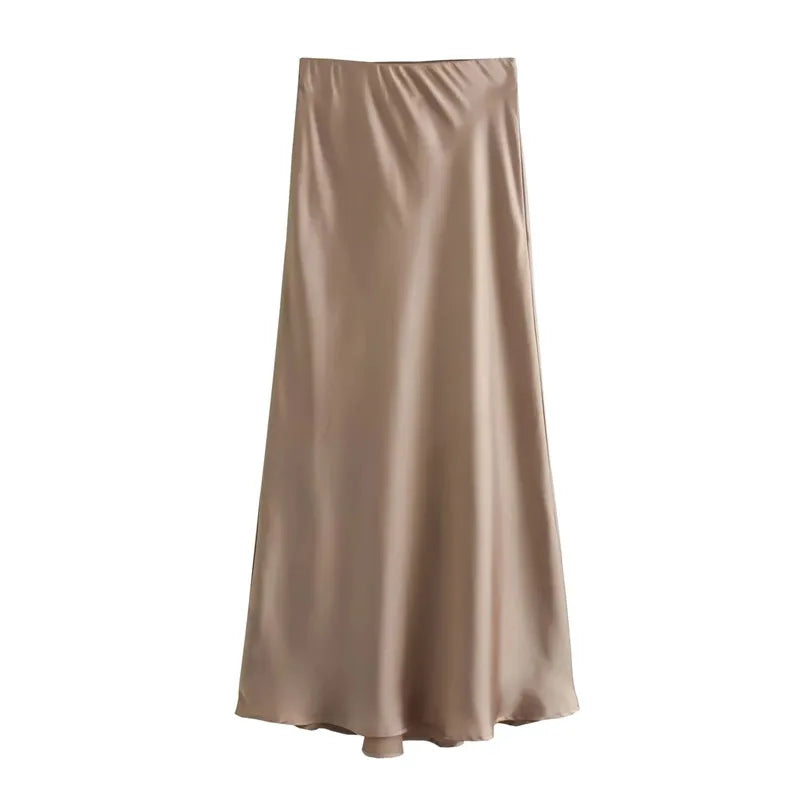 Jupe en satin Nova