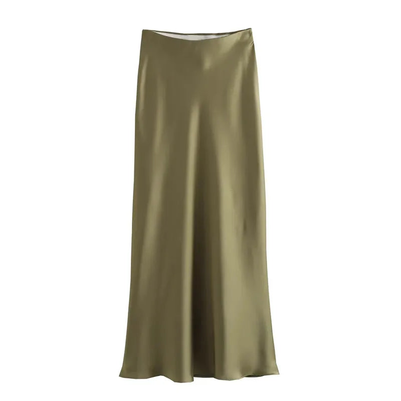 Jupe en satin Nova