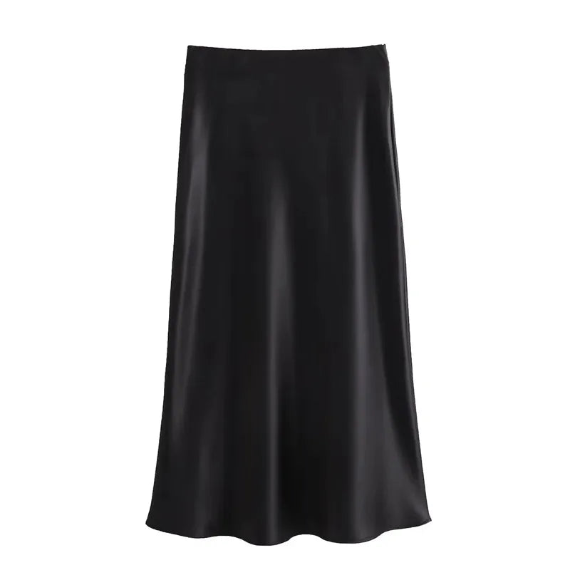 Jupe en satin Nova