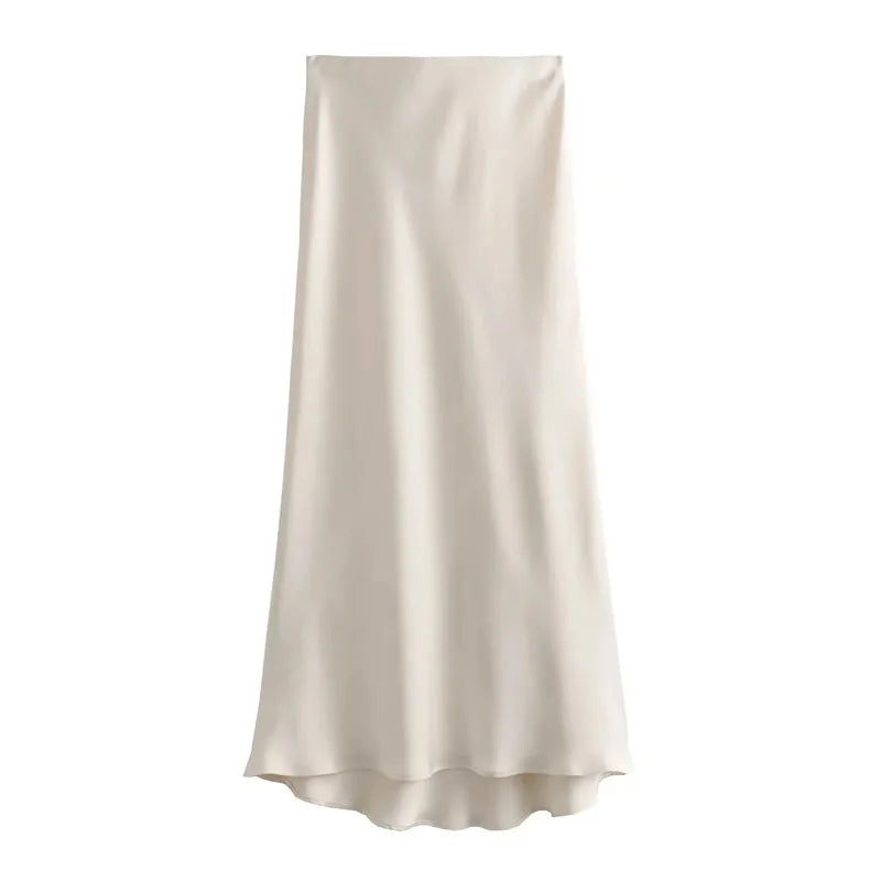 Jupe en satin Nova
